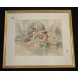 A Gordon King large framed print