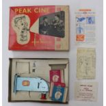 J.S. Frieze: A boxed Peak Cine 8mm Junior Projector, featuring Laurel and Hardy, in original box,