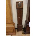 Decco Grandmother clock, oak cased