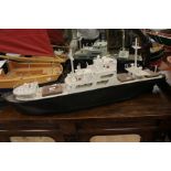 Model of a trawler, hand made 110cm long