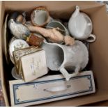 Collection of ceramics including Wedgwood, Royal Doulton etc