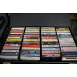 A large collection of cassette taps, easy listening, spoken word, jazz, classic etc together with