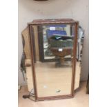 Two mid 20th Century wall mirrors