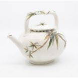 Late 19th Century Empire Cream ware Wedgwood teapot