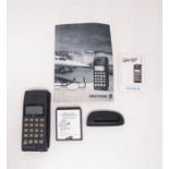 A vintage Ericsson GH197 hotline mobile phone, circa 1993 (1)