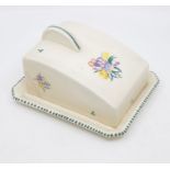 Poole pottery 1950s butter dish