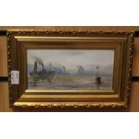 Three oils on board, Michael Crowley, nautical scenes