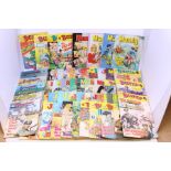 A collection of assorted comics to include Bunty, Mandy, Commando and others. (one box)