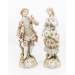 A pair of early 20th Century German figurines