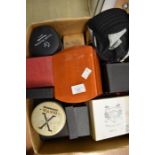 A collection of cased gents wristwatches, all new, not tested, AF