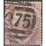 Cyprus GB used in SG 230 1870 1½d 975 Limassol, cancel, scarce