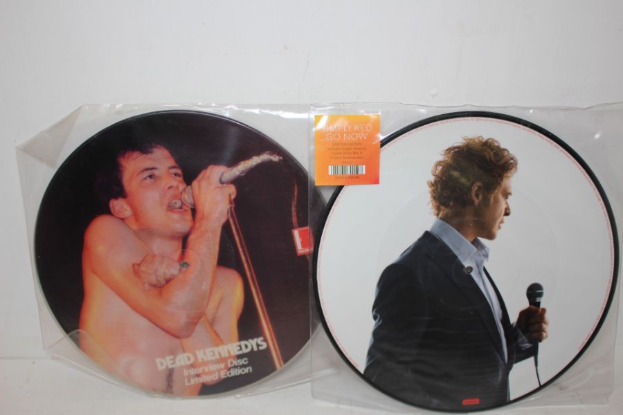 A Collection Of 12" Picture Discs LP's + Singles - Image 2 of 9