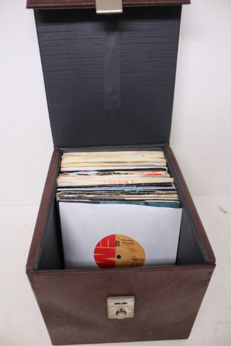 A Box Of 7" Hard Rock/ Rock Singles . - Image 6 of 7
