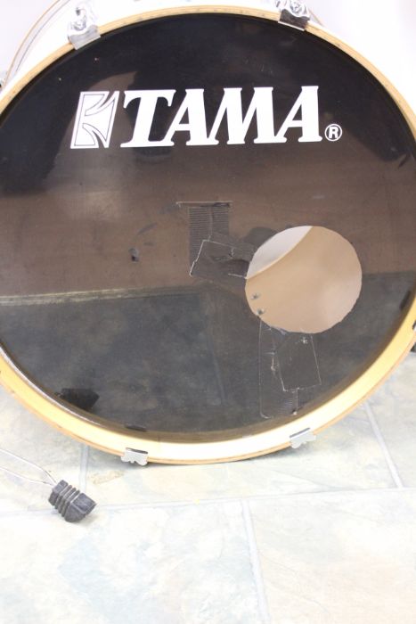 Tama Rockstar Drum Kit Used By Lars Ulrich Backstage - Image 2 of 6