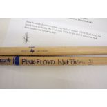 Pink Floyd Drumsticks Used By Nick Mason