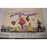 Sound Of Music British Quad Poster 1960s