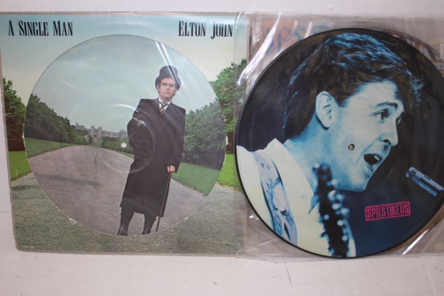 A Collection Of 12" Picture Discs LP's + Singles