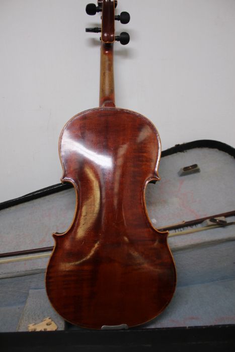 Violin Labelled Compagnon - Image 4 of 5