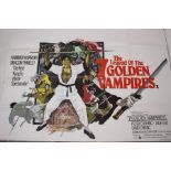 Legend Of The 7 Golden Vampires British Quad Film Poster