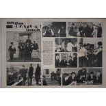 Beatles Autographs And Gerry Marsden's Autograph On The Record Mail Newspaper 1963