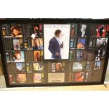 A Simply Red Framed Commemorative Award