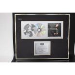 Framed Alicia Keys Disc Award