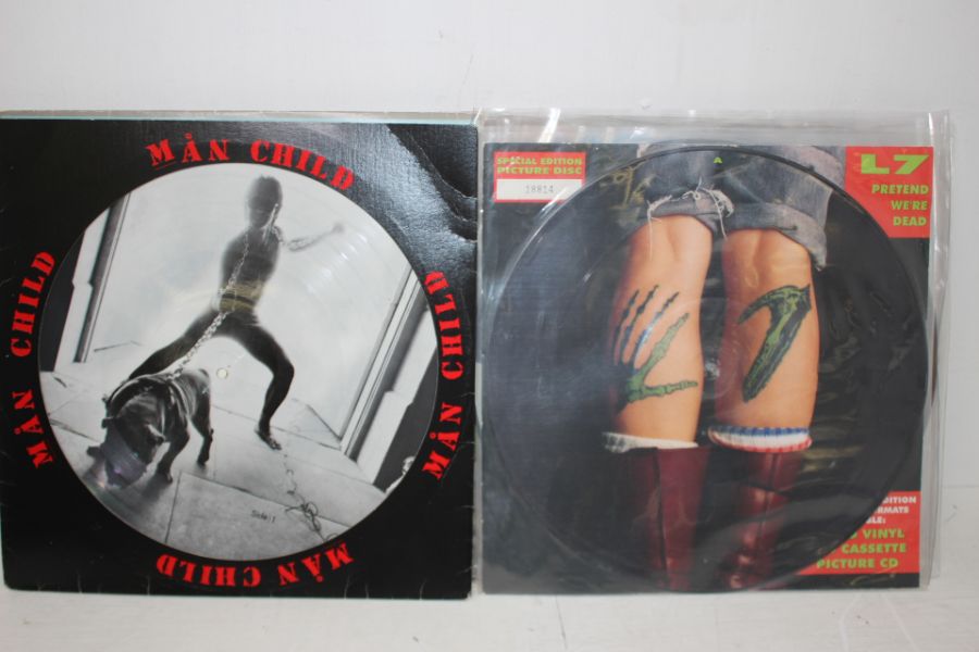 A Collection Of 12" Picture Discs LP's + Singles - Image 7 of 9