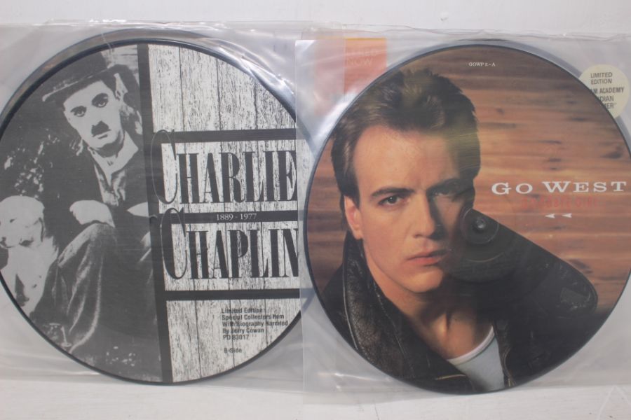 A Collection Of 12" Picture Discs LP's + Singles - Image 4 of 9