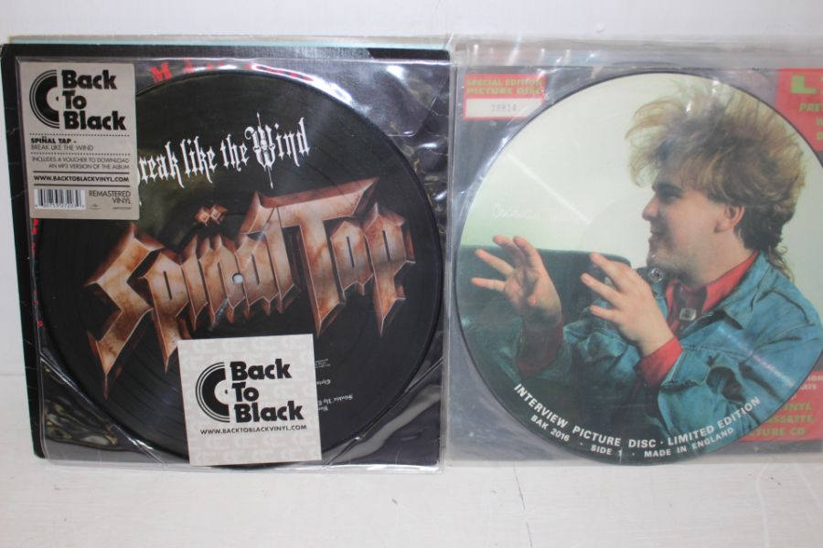 A Collection Of 12" Picture Discs LP's + Singles - Image 8 of 9