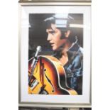 A Framed Elvis Presley Picture