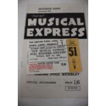 New Musical Express 1965- 66 Poll Winners Programme And Ticket Stubb