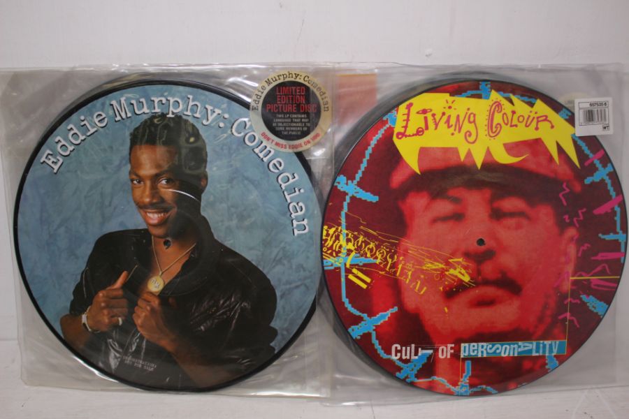 A Collection Of 12" Picture Discs LP's + Singles - Image 5 of 9