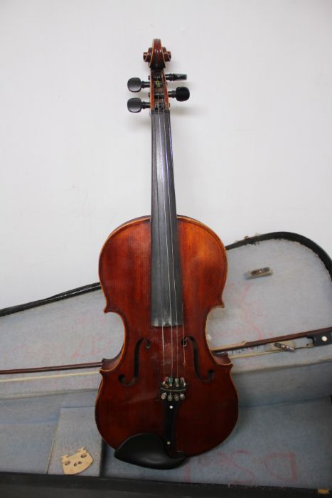 Violin Labelled Compagnon - Image 3 of 5