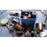 A collection of copper/ brass around 30kg