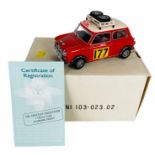 Kyosho Crestley Collection 1/18 Scale Mini Cooper Die Cast Car Model - Boxed