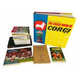 The Great Book of Corgi - Includes Paper Back Version, together with a quantity of football annual