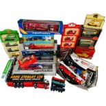 Quantity of Assorted Die Cast Vehicles & Trucks - Most Boxed.