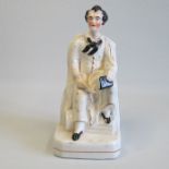 A Staffordshire Alpha Factory figure of Lord Byron Pugh H figure 17 Circa: 1848 Size: 20cm H