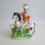 A rare Staffordshire figure of GNV Pelissier Pugh C figure 115 Circa: 1854 Size: 28cm H Condition: