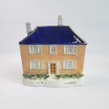 A Staffordshire Cottage titled “Palmer’s House” Pugh G figure 43 Circa: 1856 Size: 21cm H Condition: