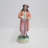 A Staffordshire Thomas Parr theatrical figure of Lord Dundreary Circa: 1860 Size: 22cm H