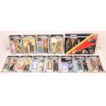 Star Wars: A complete set of 12 Star Wars: The Black Series 40th Anniversary 6" carded figures.