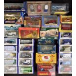 Diecast: A large collection to include good assortment of Matchbox, Oxford, Lledo, Trux vehicles.