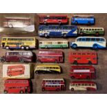 Diecast: A collection of assorted diecast vehicles, Buses, Commercials, cars including Noddy etc.