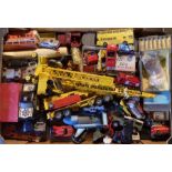 Diecast: A collection of assorted diecast vehicles, approximately 50 assorted in playworn condition.