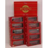 Corgi: A collection of ten boxed Corgi: Original Omnibus Midland Red buses. Appear to have never