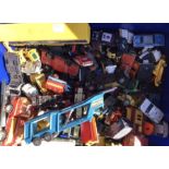 Diecast: A collection of assorted diecast vehicles, approximately 100 to include Corgi, Dinky,