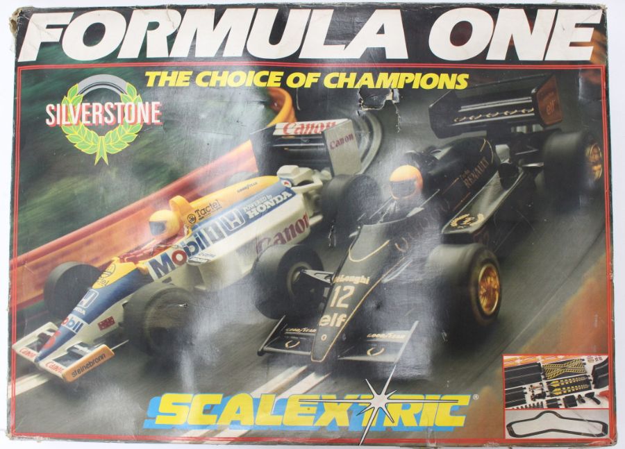 Scalextric: A boxed Scalextric Formula 1 Racing Set C741, appears complete; together with a - Image 2 of 4
