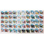 Hot Wheels: A collection of approx. 90 Hot Wheels carded vehicles to include: Workshop, City,