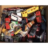 Diecast: A good quantity of vintage playworn diecast vehicles, approximately 150 to include Corgi,